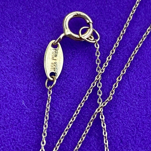 💛 Classic Michael Hill 10K Gold Angel Pendant Necklace - Picture 3 of 5